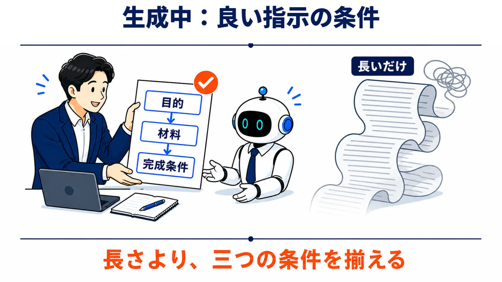 良い指示の条件